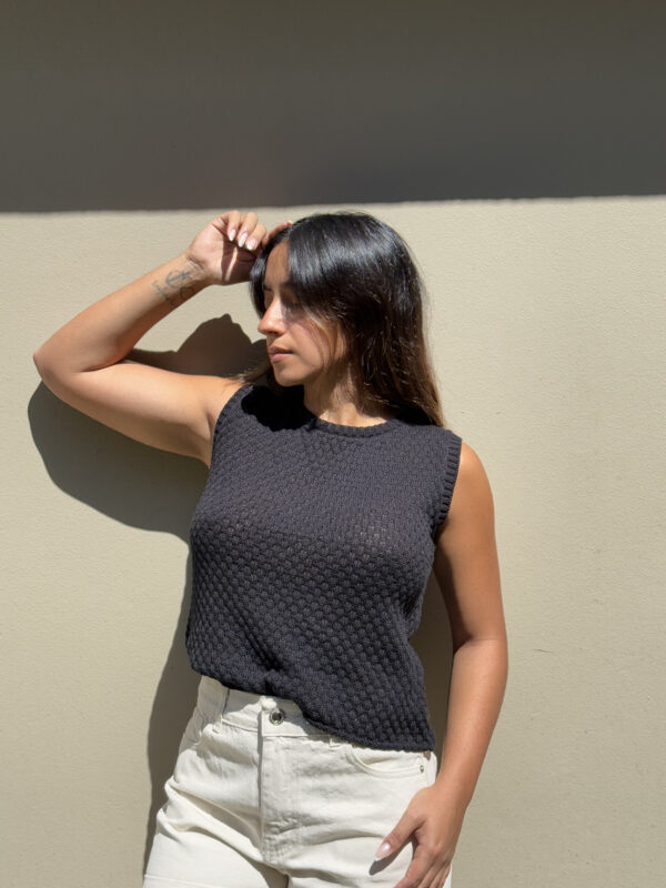 Musculosa Clasica de hilo