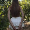 Short pollera broderie