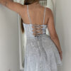 Vestido Corto Glitter