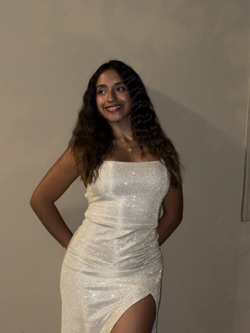 Vestido Glitter Largo