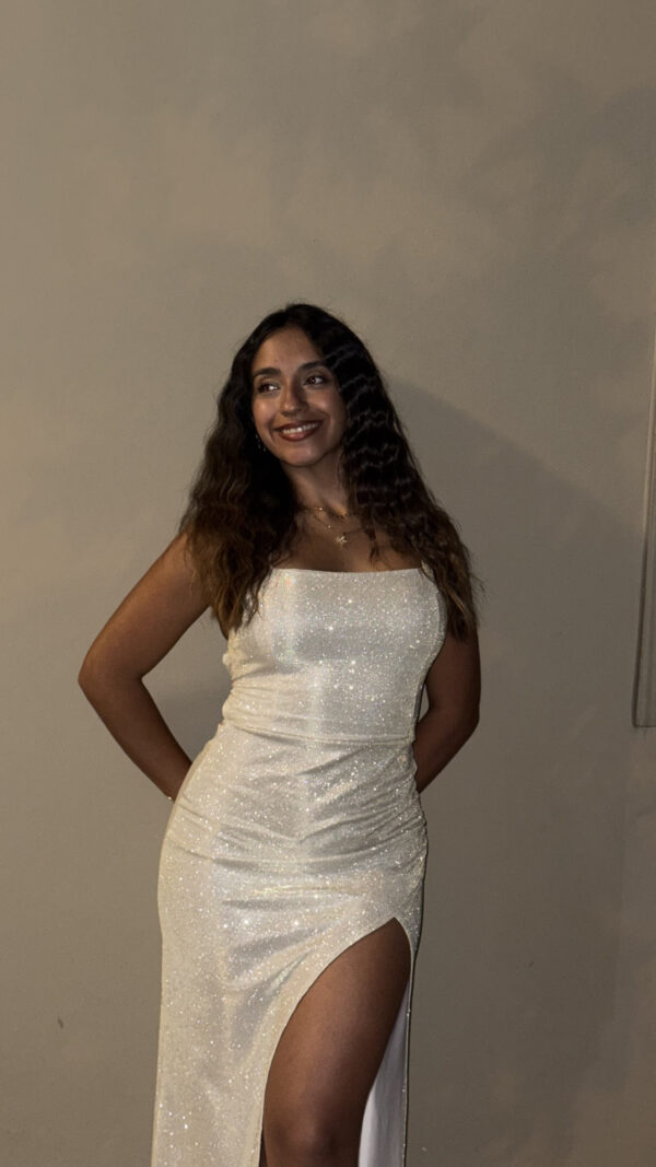 Vestido Glitter Largo