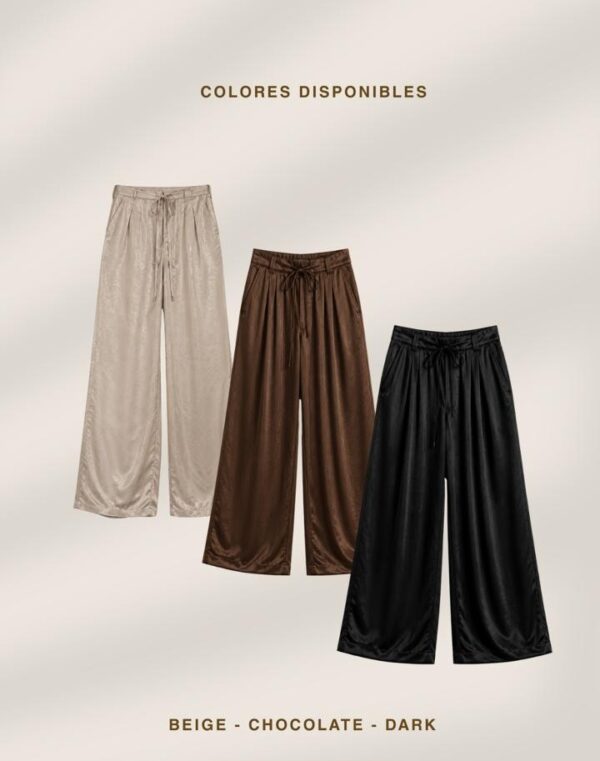 Pantalon Satin