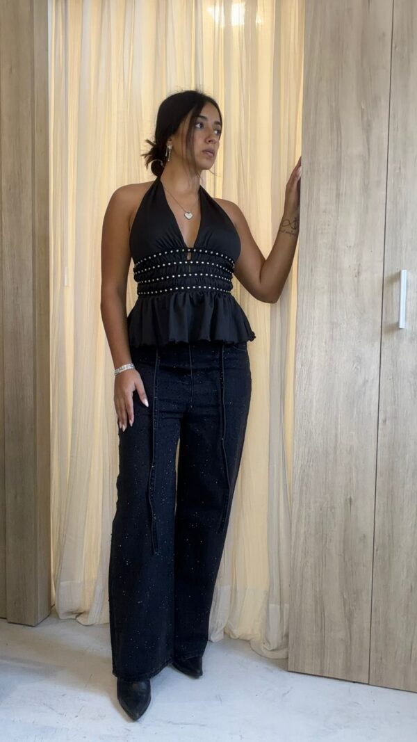 Wide leg Lazo o cordon